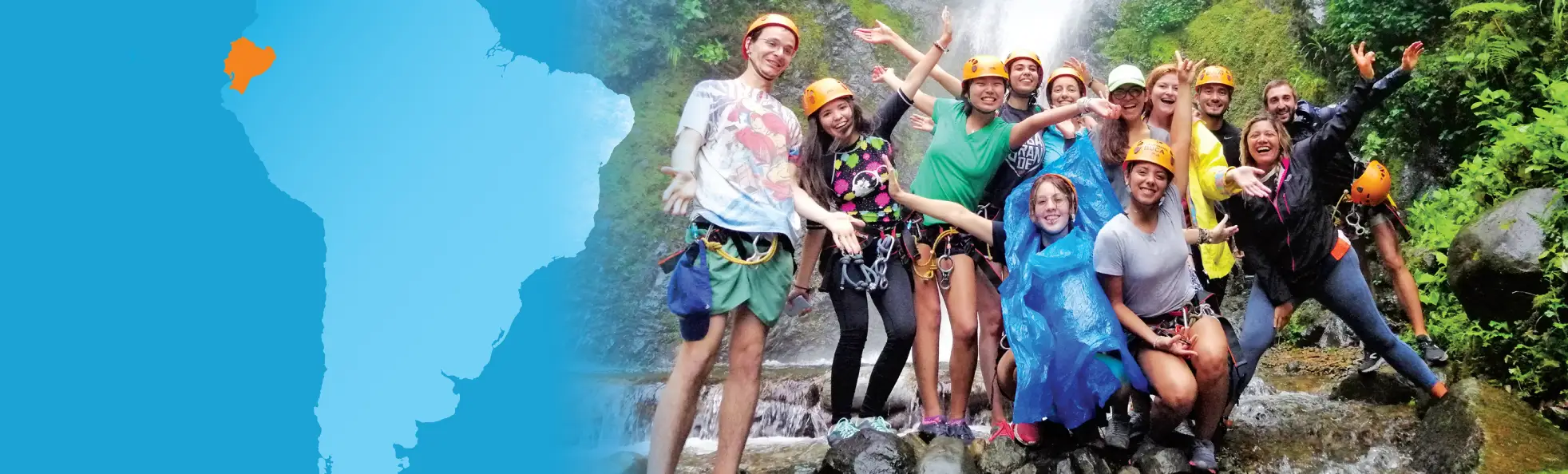 Students in nature