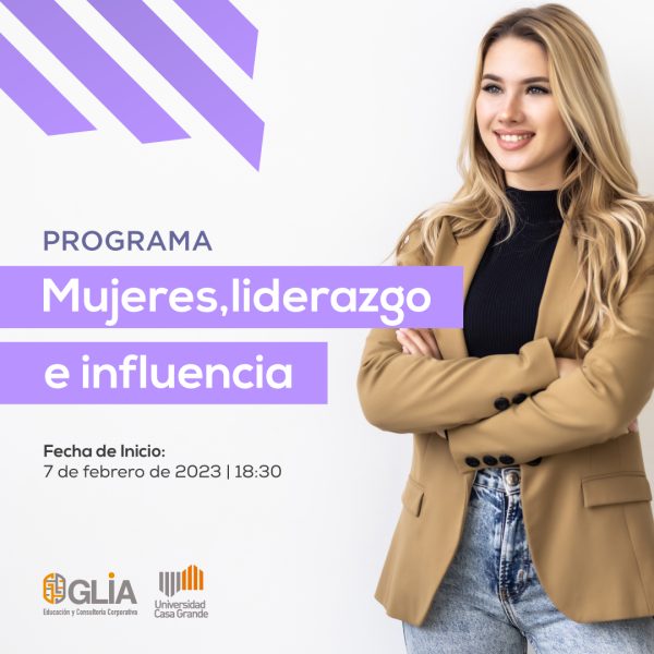 PROGRAMA MUJERES LIDERAZGO INFLUENCIA
